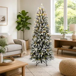 Create Joy with 150cm Christmas Tree Featuring LEDs