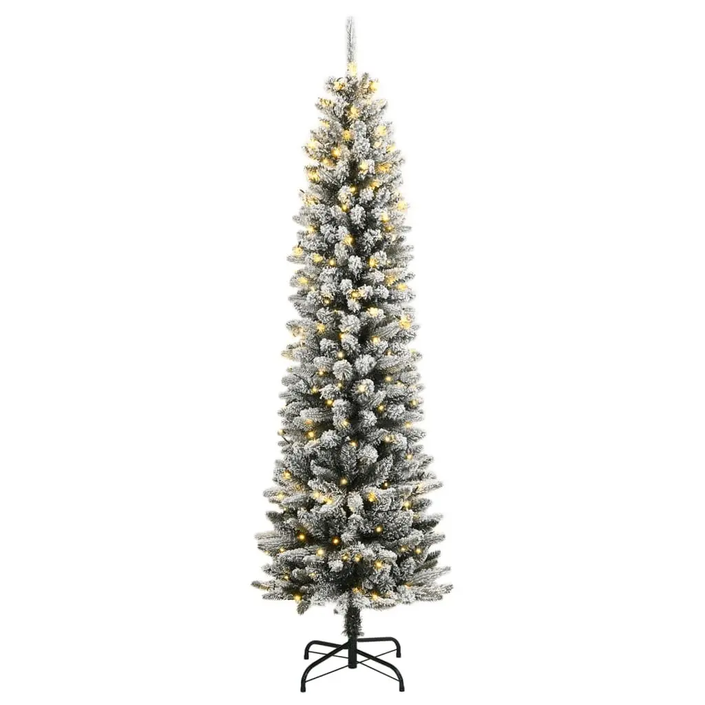 Artificial Christmas Tree Flocked Snow 240cm Green