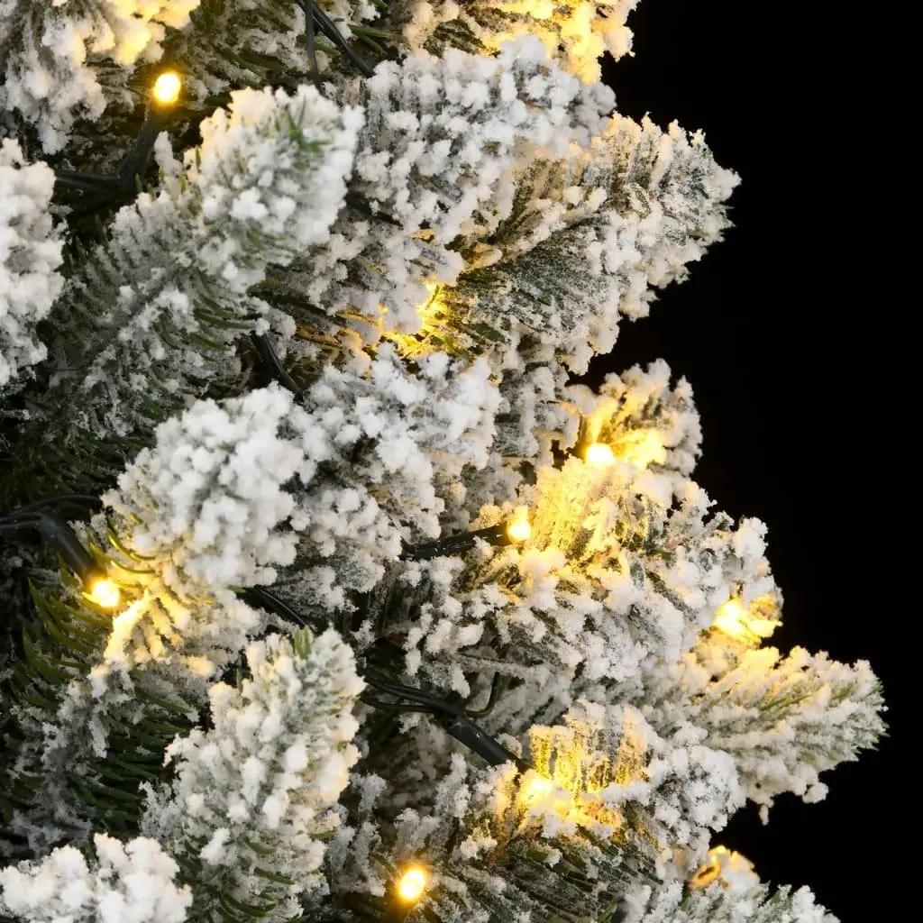 Artificial Christmas Tree Flocked Snow 240cm Green