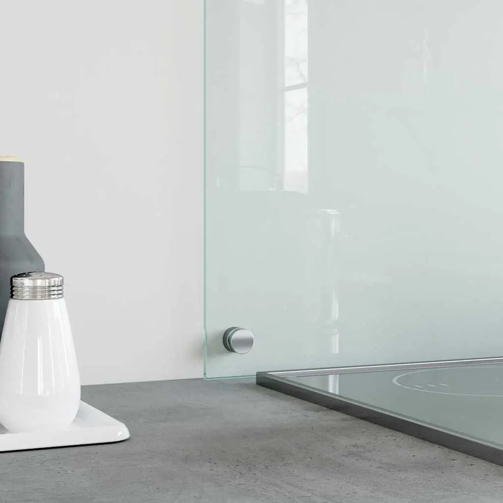 Kitchen Backsplash Tempered Glass Splash Guard 70x40 cm