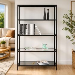 Your New Favorite Black Glass Shelf for Displaying Items