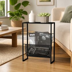 Your New Favorite Magazine Rack: Black Steel Design