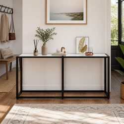 Friendly Console Table: Marble Effect & Easy to Use