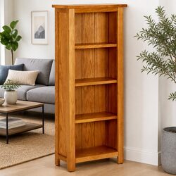 Your New 4-Tier Wooden Bookcase for Stylish Storage