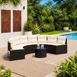 Your Perfect Half-Round Garden Sofa Set for Outdoors