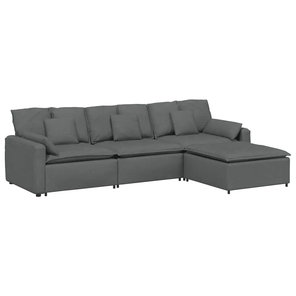 Modular Sectional Sofa in Grey