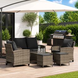 Your New 6-Piece Garden Sofa Set Awaits