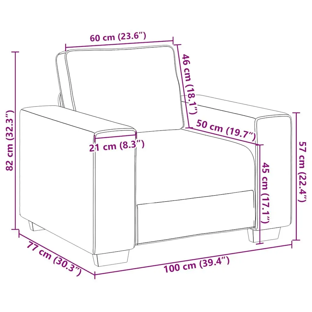 Black 3 Piece Sofa Set