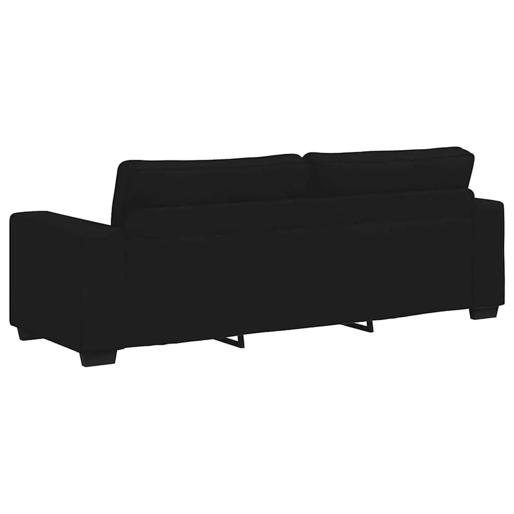 Black 3 Piece Sofa Set