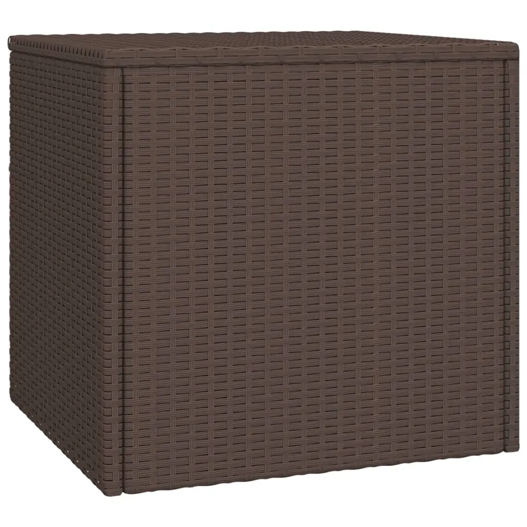 Garden Side Tables Set Brown Outdoor Patio Furniture 3 Piece