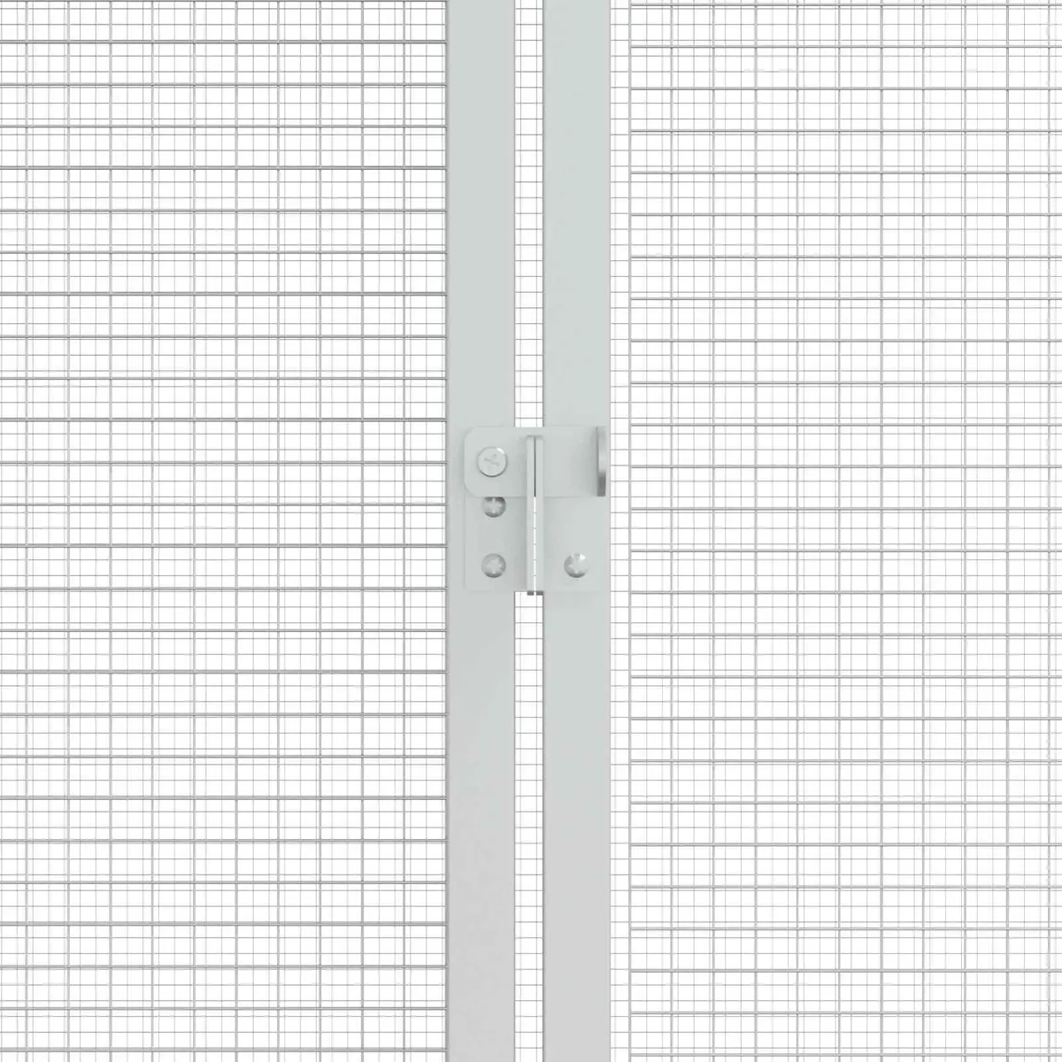 Bird Cage Outdoor Anthracite Galvanised Steel Large Garden Aviary 630x103x142cm
