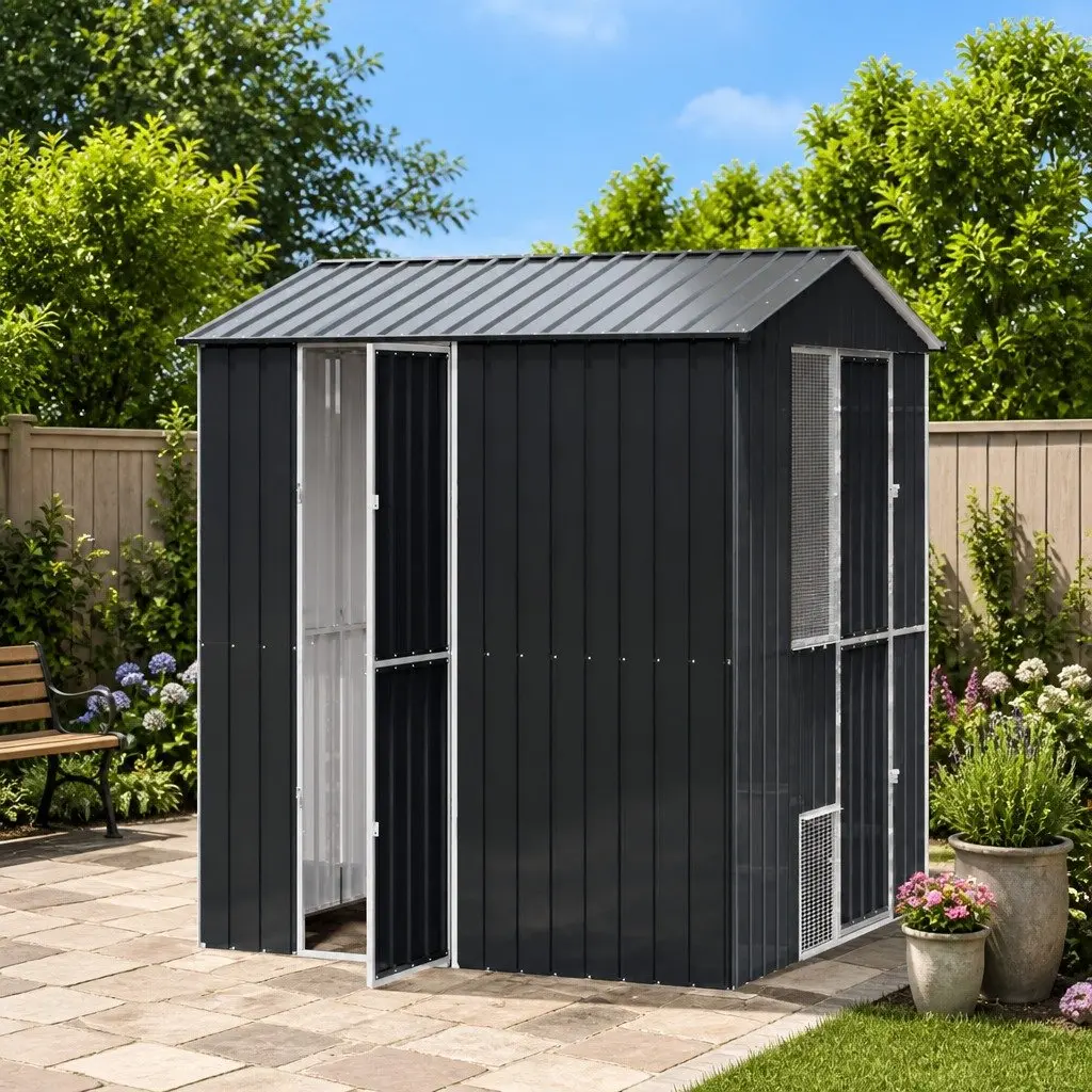 Bird Cage in Anthracite for Outdoors