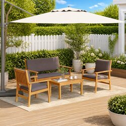 Your Ideal 4-Piece Outdoor Garden Sofa Set
