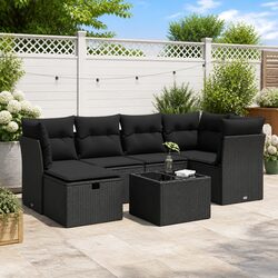 Your Outdoor Oasis Awaits with This 7 Piece Sofa Set