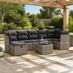 Elevate Your Outdoor Relaxation with 8-Piece Sofa Set