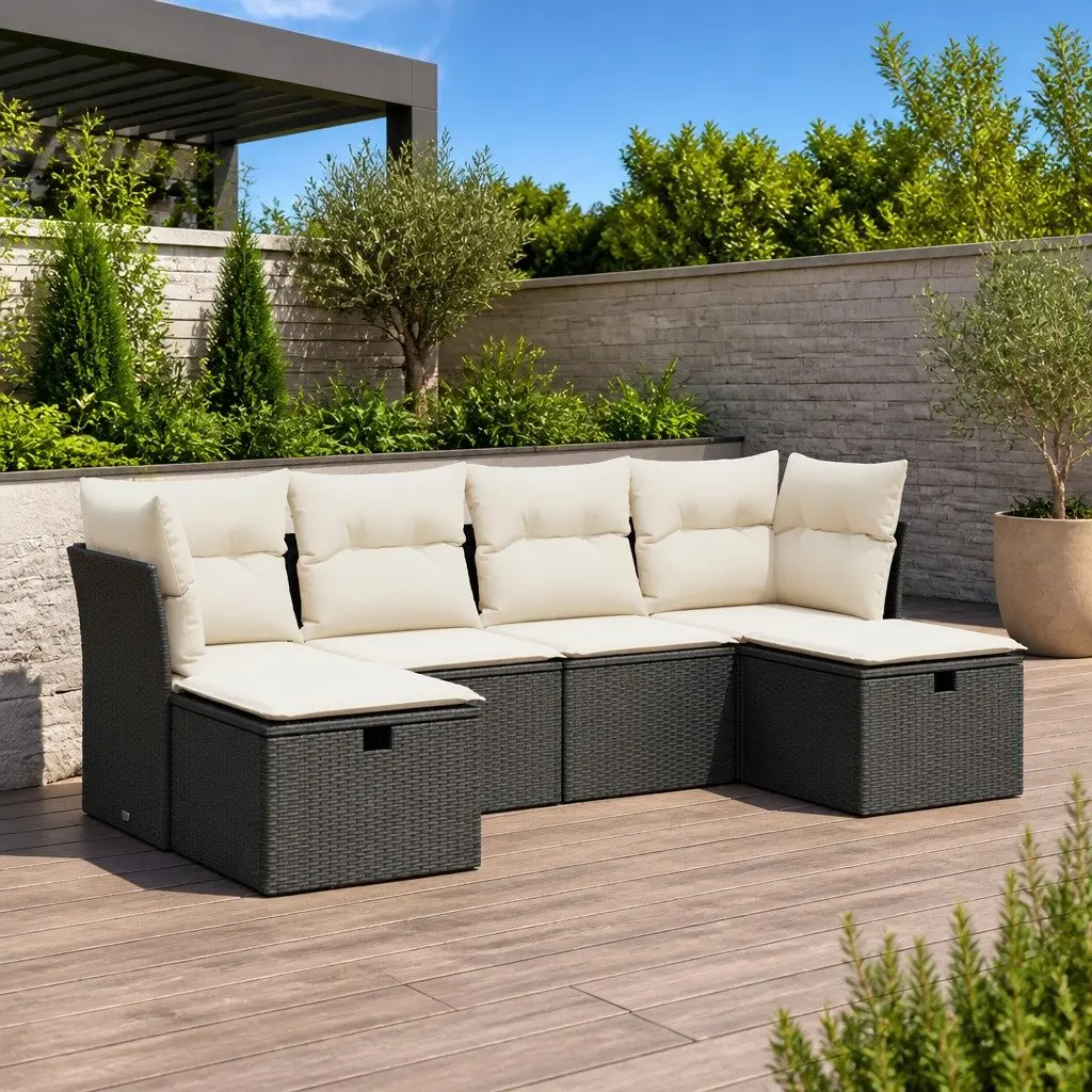 6-Piece Garden Sofa Set