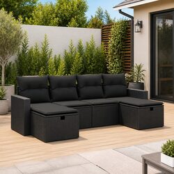 Your Friendly 6-Piece Garden Sofa Set Awaits