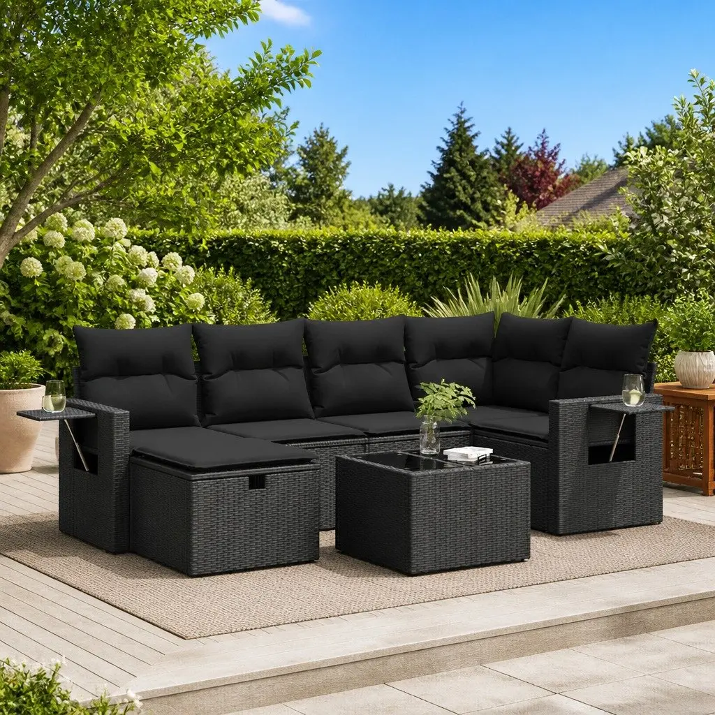 7-Piece Garden Sofa Set for Relaxation