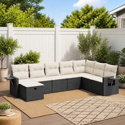 Enhance Your Outdoor Living with This 8-Piece Sofa Set