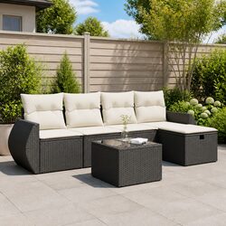 Your Ideal 6-Piece Rattan Sofa Set for the Outdoors