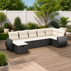 Make Your Outdoor Space Inviting with a 7 Piece Sofa Set