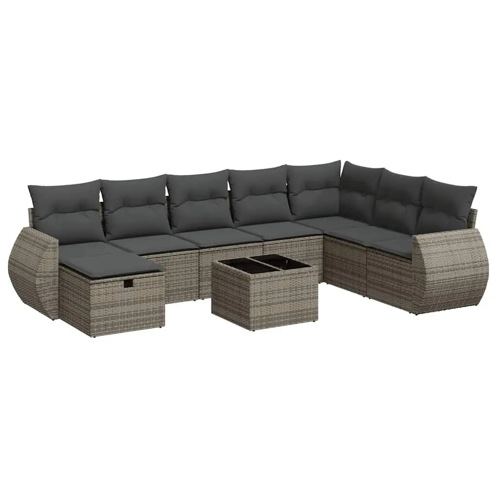 9-Piece Garden Sofa Set