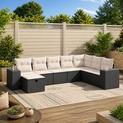 Friendly 8 Piece Rattan Sofa Set for Your Outdoors