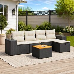 Find Your Comfort with This 6-Piece Outdoor Sofa Set