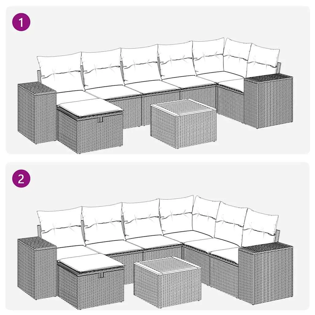 8-Piece Sofa Set