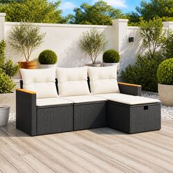Your New 4-Piece Outdoor Sofa Set Awaits You