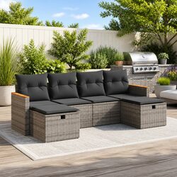 Your Perfect 6-Piece Outdoor Sofa Set Awaits
