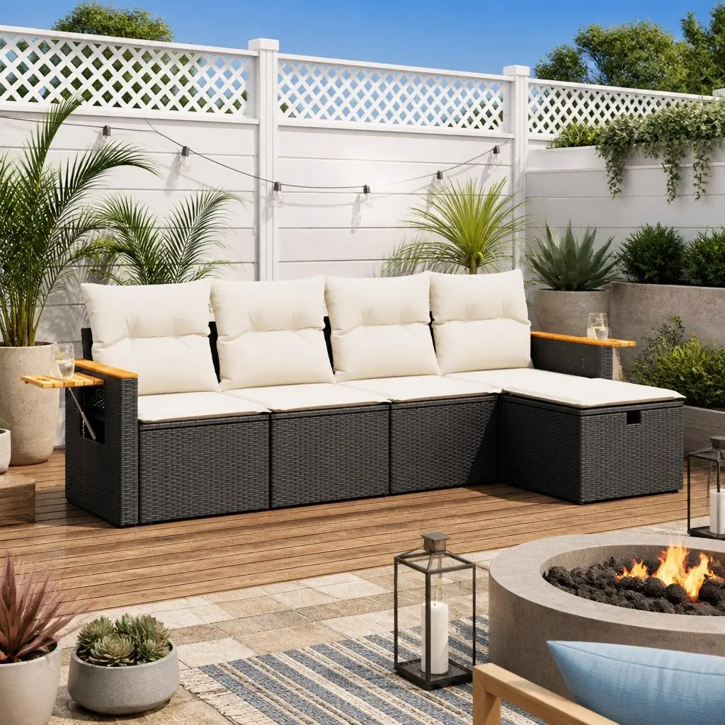 5 Piece Outdoor Sofa Set