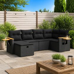 Create a Cozy Space with This 6-Piece Garden Sofa Set