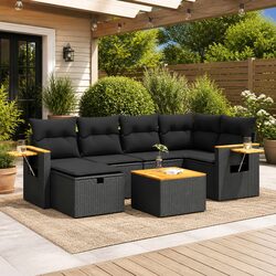 Friendly 7 Piece Garden Sofa Set for Your Outdoor Haven