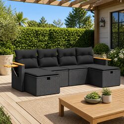 Your New Favorite 6-Piece Garden Sofa Set Awaits