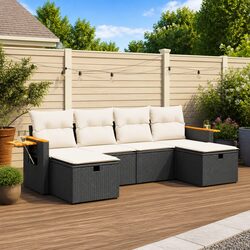 Your Outdoor Comfort Awaits: 6-Piece Garden Sofa Set