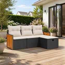 Your Perfect 4 Piece Garden Sofa Set Awaits You