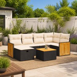 Your New Outdoor 7 Piece Garden Sofa Set Awaits