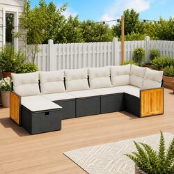 Create an Inviting Outdoor Space with 7 Piece Sofa Set