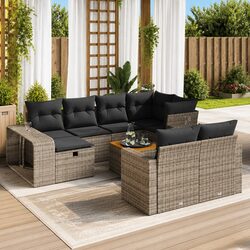 Your Perfect 11-Piece Grey Outdoor Sofa Set