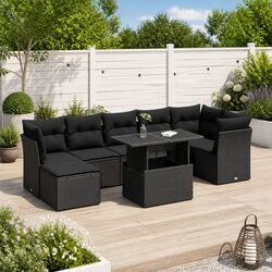 Join Friends Outside with Our 8-Piece Garden Sofa Set