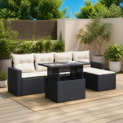 Inviting 6-Piece Garden Sofa Set for Your Patio