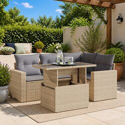 Your New Favorite 5-Piece Outdoor Sofa Set Awaits