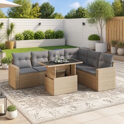 Friendly 7 Piece Outdoor Sofa Set for Your Space