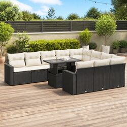 Comfortable Outdoor 11-Piece Sofa Set with Versatile Features