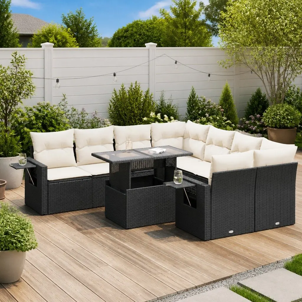 9-Piece Outdoor Sofa Set