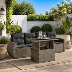 Your Perfect Outdoor Companion: 5 Piece Garden Sofa Set