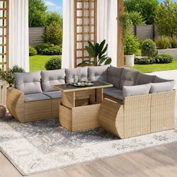 Your Perfect Outdoor 9 Piece Sofa Set Awaits