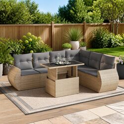 Your New Favorite 7-Piece Sofa Set for Outdoors
