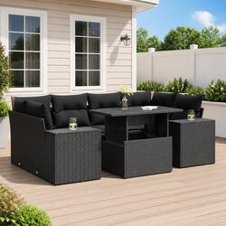 Your New 7 Piece Outdoor Garden Sofa Set Awaits